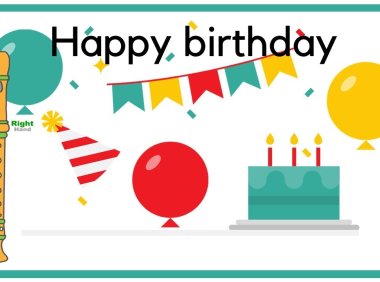 Recorder Lessons │Happy Birthday [ tutorial ] recorder songs