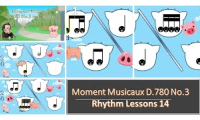 Pig Pig Rhythm Lessons 14 │ Moment Musicaux D.780 No.3