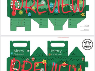 Christmas tree package worksheet