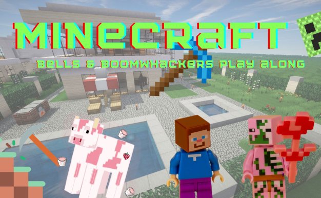 Minecraft Wet hand| handbells and boomwhackers play along Fixed Do 【會員專享】