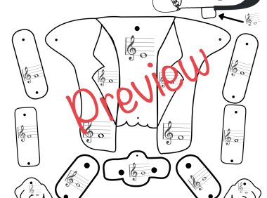 萬聖節科學怪人學習單