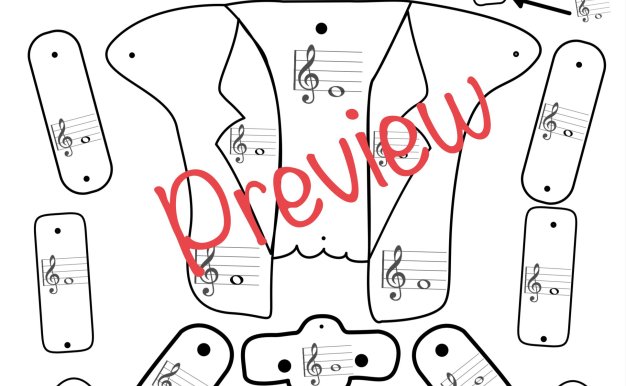 萬聖節科學怪人學習單