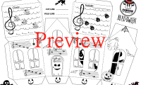 Halloween House Music Worksheet