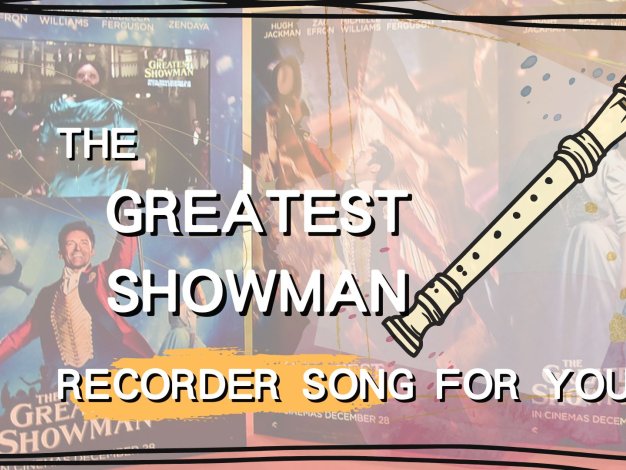 The Greatest Showman Recorder Fun With Easy Instructions Fingering Chart