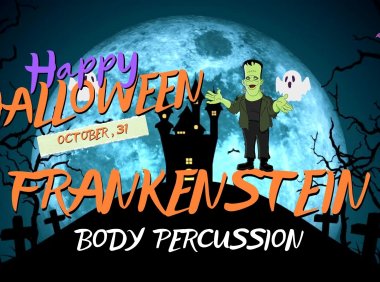 Halloween Frankenstein Body Percussion Play Along