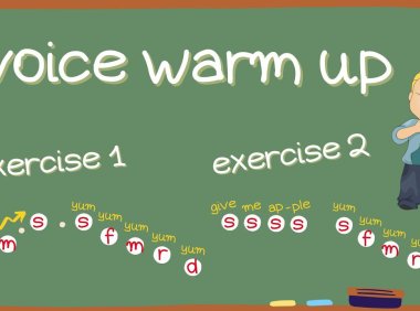 Voice Warm Up │ Open Mouth Technique