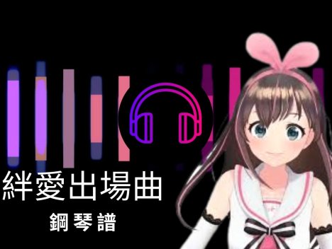 絆愛出場曲—簡單版鋼琴譜