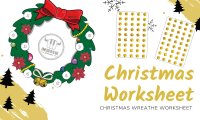 Christmas Wreathe Worksheet