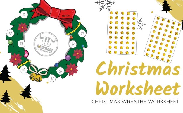Christmas Wreathe Worksheet
