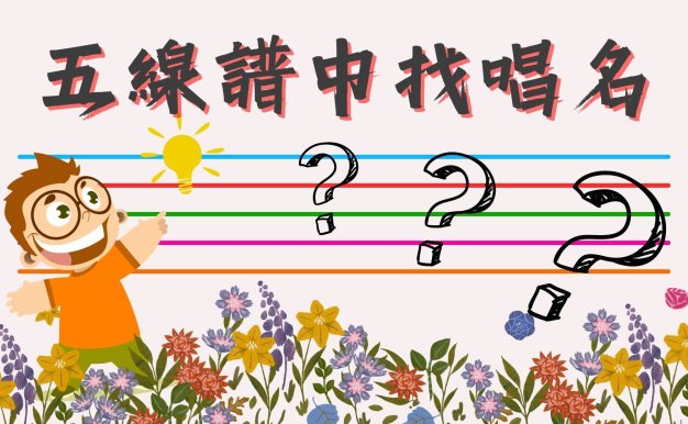五線譜中找音名