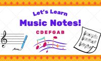學會寫音譜-書寫高低音譜 Learning Notes – Treble & Bass Clef