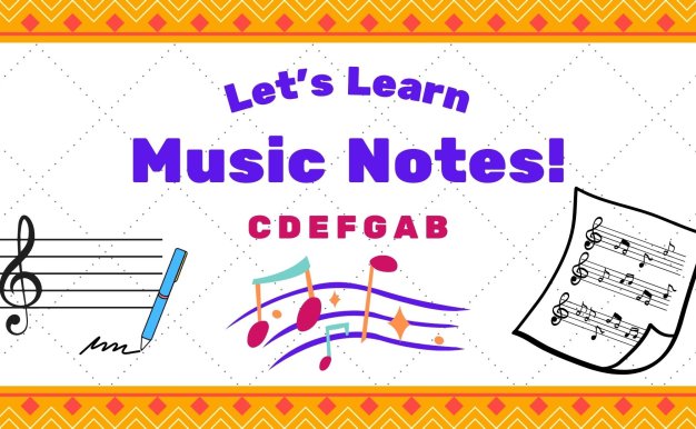 學會寫音譜-書寫高低音譜 Learning Notes – Treble & Bass Clef