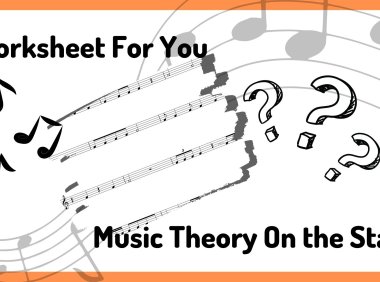 Music Theory On The Staff Worksheet For You