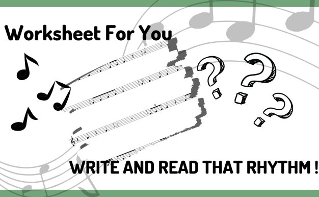 Write And Read This Rhythm Worksheet