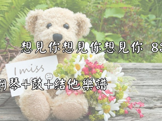 想見你想見你想見你  鋼琴+結他+木箱鼓