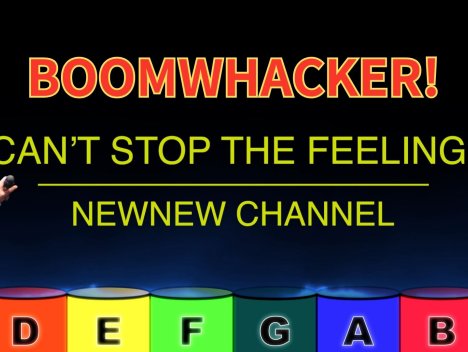 Can’t Stop The Feeling | Boomwhacker !