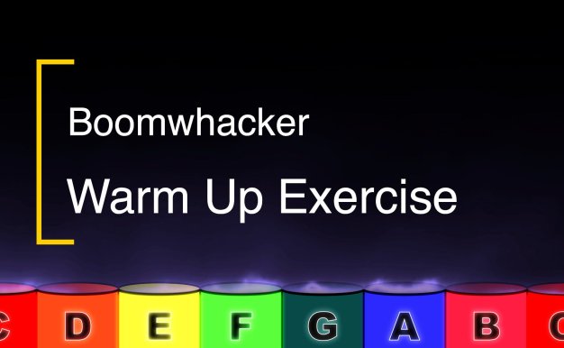 Boomwhacker Warm Up Exercise C Scale