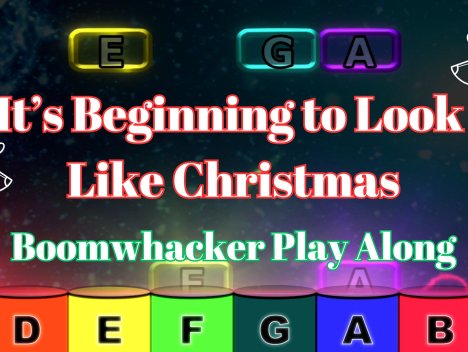 It’s Beginning to Look Like Christmas ｜ boomwhacker play along