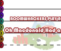 Boomwhacker music staff | Oh Macdonald Had a Farm