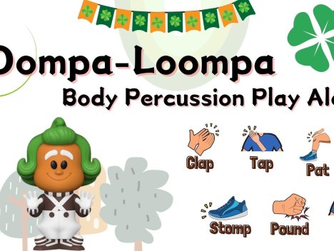 The Oompa Loompa Song | body percussion play along