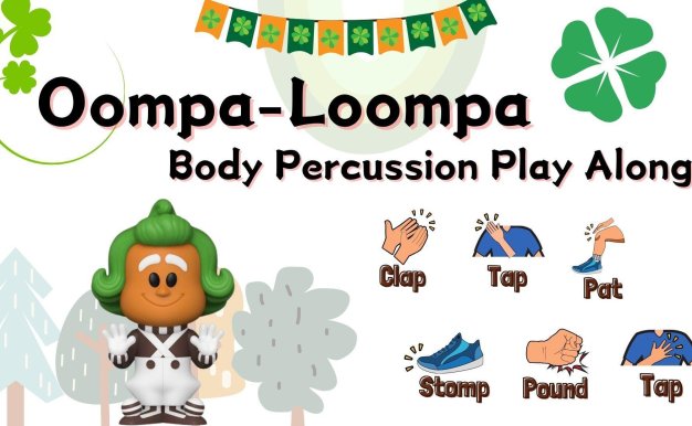 The Oompa Loompa Song | body percussion play along